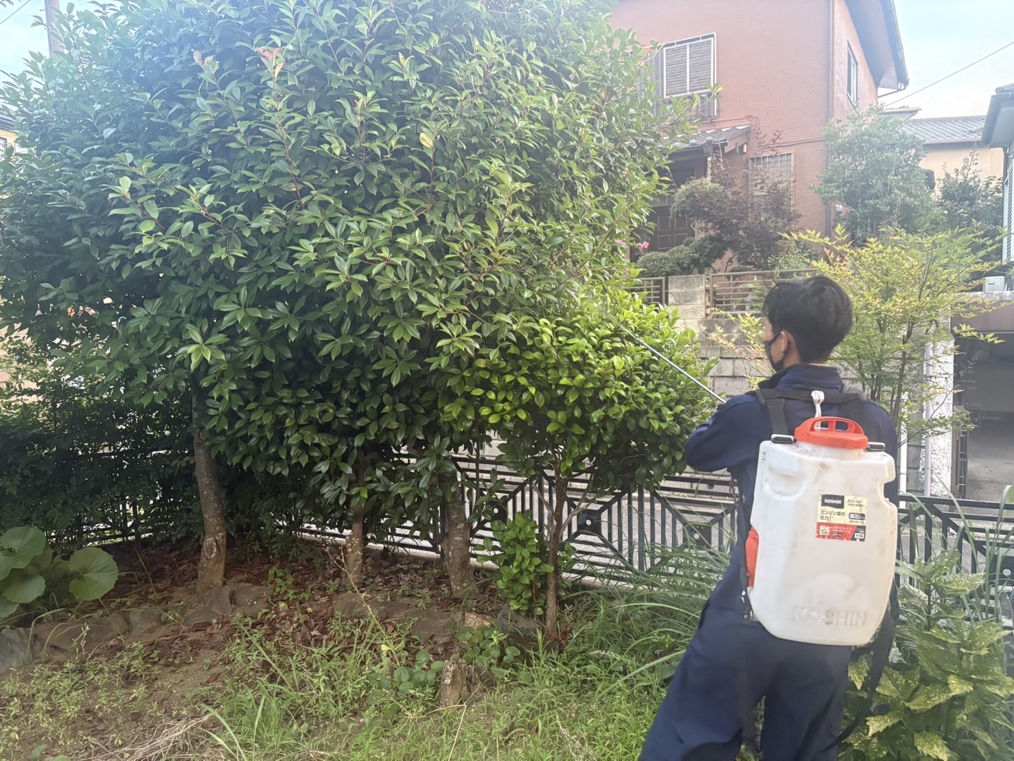 高所作業・除草剤散布